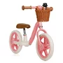 Bicicleta fara pedale, Lionelo, Alex Plus, Usoara, Cu ghidon si sa reglabile, Include cos depozitare si sonerie, Din otel, Cu roti din spuma EVA, 12 inch, Pink Rose - 3