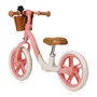 Bicicleta fara pedale, Lionelo, Alex Plus, Usoara, Cu ghidon si sa reglabile, Include cos depozitare si sonerie, Din otel, Cu roti din spuma EVA, 12 inch, Pink Rose - 4