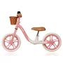 Bicicleta fara pedale, Lionelo, Alex Plus, Usoara, Cu ghidon si sa reglabile, Include cos depozitare si sonerie, Din otel, Cu roti din spuma EVA, 12 inch, Pink Rose - 5