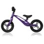 Bicicleta fara pedale, Lionelo, Bart, Usoara, Cu cadru din magneziu, Cu ghidon si sa reglabile, Greutate 3 Kg, 12 inch, Conform cu standardul european de securitate EN71, Purple Amethyst - 3