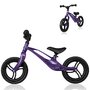 Bicicleta fara pedale, Lionelo, Bart, Usoara, Cu cadru din magneziu, Cu ghidon si sa reglabile, Greutate 3 Kg, 12 inch, Conform cu standardul european de securitate EN71, Purple Amethyst - 21