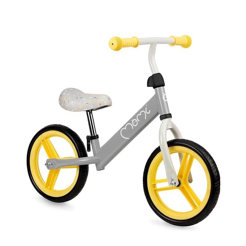 Momi - Bicicleta fara pedale Nash, 12 , Galben