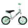 Bicicleta fara pedale, Skids, Pana la 20 kg, Cu sa in forma anatomica, Cu roti de 10 inci, Sa si ghidon reglabile, Din otel, 2-4 ani, Grey/Turquoise - 3