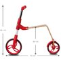 Bicicleta fara pedale/trotineta Sun Baby 006 EVO 360 Red - 10