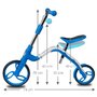 Bicicleta fara pedale/trotineta Sun Baby 007 EVO 360 PRO Blue - 6