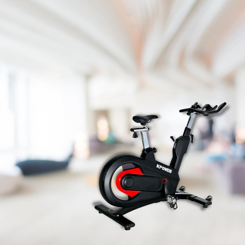 Bicicleta fitness spinning profesionala, greutate volanta 20 kg, DHS 8938