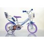 Dino Bikes - Bicicleta cu pedale , Disney Frozen, 12 