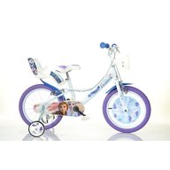 Dino Bikes - Bicicleta cu pedale , Disney Frozen, 16 