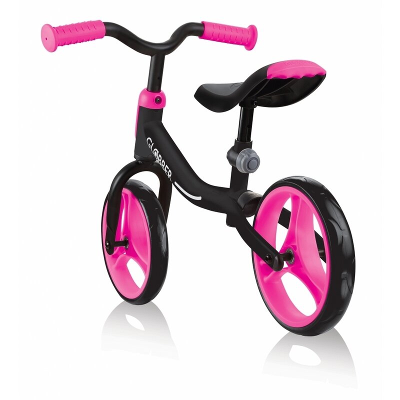 Globber - bicicleta fara pedale go bike, 8.5 , roz