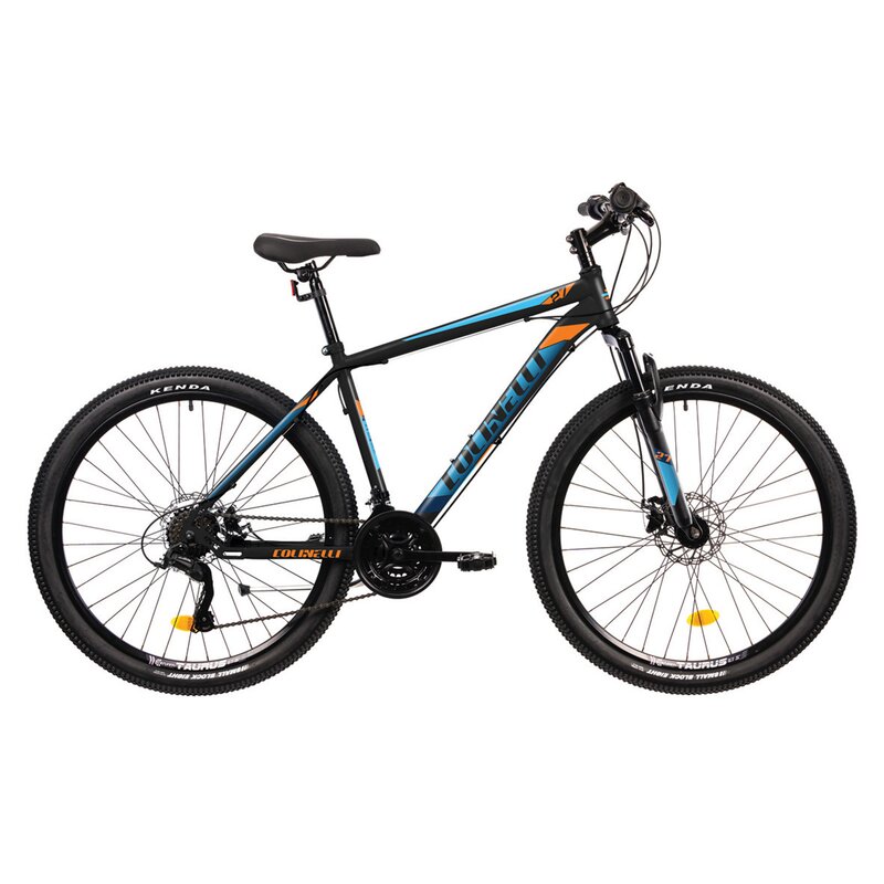 Bicicleta MTB Colinelli COL05, Schimbator Shimano, 21 Viteze, Cadru Otel, Marimea M, Roti 27.5 inch, Frane pe Disc, Culoare Negru