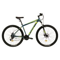 Bicicleta MTB Colinelli COL27, Schimbator Shimano Altus, 24 Viteze, Cadru Aluminiu, Marimea L, Roti 29 inch, Frane pe Disc, Culoare Verde