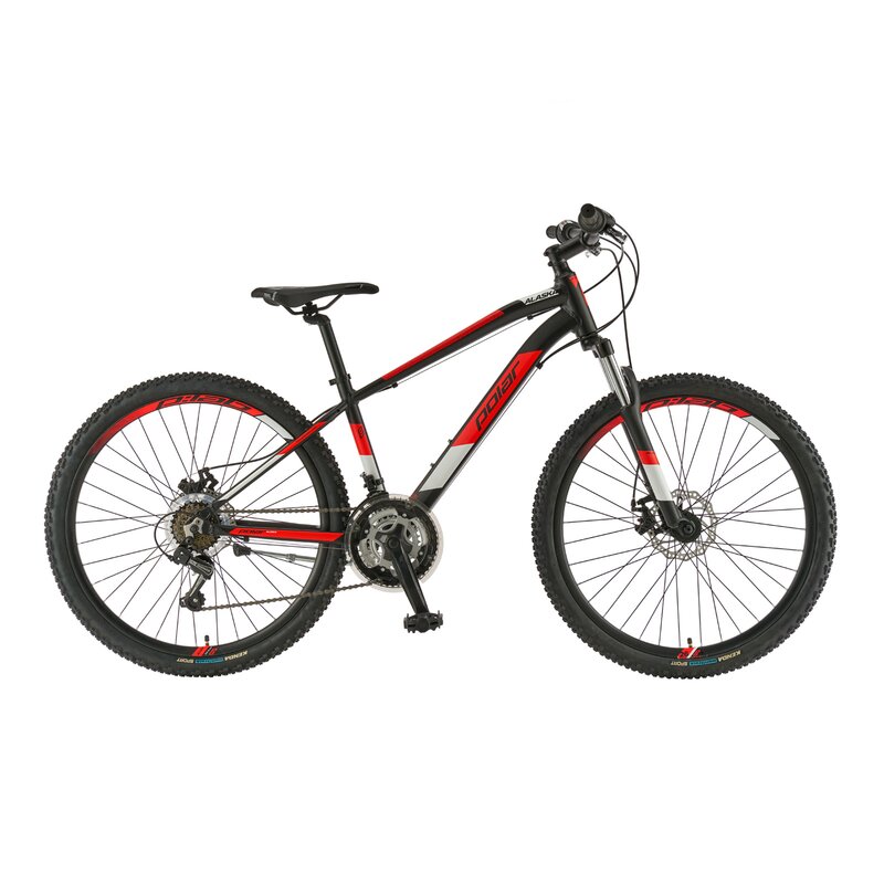 Bicicleta Mtb Polar Alaska - 26 Inch, Negru-Rosu-Alb