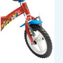 Bicicleta pentru copii, Toimsa, Paw Patrol, 12 inch, Cu roti ajutatoare, Conform cu standardul european de securitate EN71, Rosu/ Albastru - 3