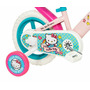 Bicicleta pentru copii, Toimsa, Hello Kitty, 12 inch, Cu roti ajutatoare si cosulet frontal, Conform cu standardul european de securitate EN71, Multicolor - 4