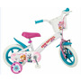Bicicleta pentru copii, Toimsa, Paw Patrol, 12 inch, Cu roti ajutatoare si cosulet frontal, Conform cu standardul european de securitate EN71, Multicolor - 1