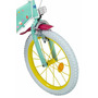 Bicicleta pentru copii, Toimsa, Peppa Pig, 16 inch, Cu roti ajutatoare si cosulet frontal, Cu scaunel pentru papusi, Verde - 4