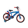 Bicicleta pentru copii, Huffy, Disney Spider-Man, 16 inch, Cu roti ajutatoare si suport pentru sticla de apa, Albastru - 1