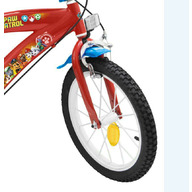 Bicicleta pentru copii, Toimsa, Paw Patrol, 16 inch, Cu roti ajutatoare si suport pentru sticla de apa, Multicolor