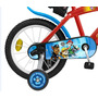 Bicicleta pentru copii, Toimsa, Paw Patrol, 16 inch, Cu roti ajutatoare si suport pentru sticla de apa, Multicolor - 2