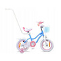 Bicicleta pentru copii, Royal Baby, Star Girl, 2 - 4 ani, cadru BMX-Type otel, roti aer 12 inch, sa reglabila, roti ajutatoare, Albastra - 1