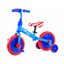 Bicicleta pentru copii, Tiny Bike, 3in1, cu pedale si roti ajutatoare, America - 1