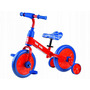 Bicicleta pentru copii, Tiny Bike, 3in1, cu pedale si roti ajutatoare, Spider - 1