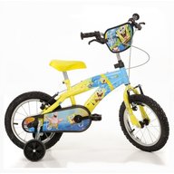 Dino Bikes - Bicicleta cu pedale , Sponge Bob, 14 