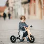 Bicicleta/tricicleta fara pedale, Free2Move, Din lemn, 2 in 1, Functie de bicicleta echilibru, Sa reglabila, Manere antiderapante, Roti ajustabile, 18 luni - 3 ani, Conform cu standardele europene EN71-1;2018, EN71-2:2020, EN71-3:2021, Brown Black - 8