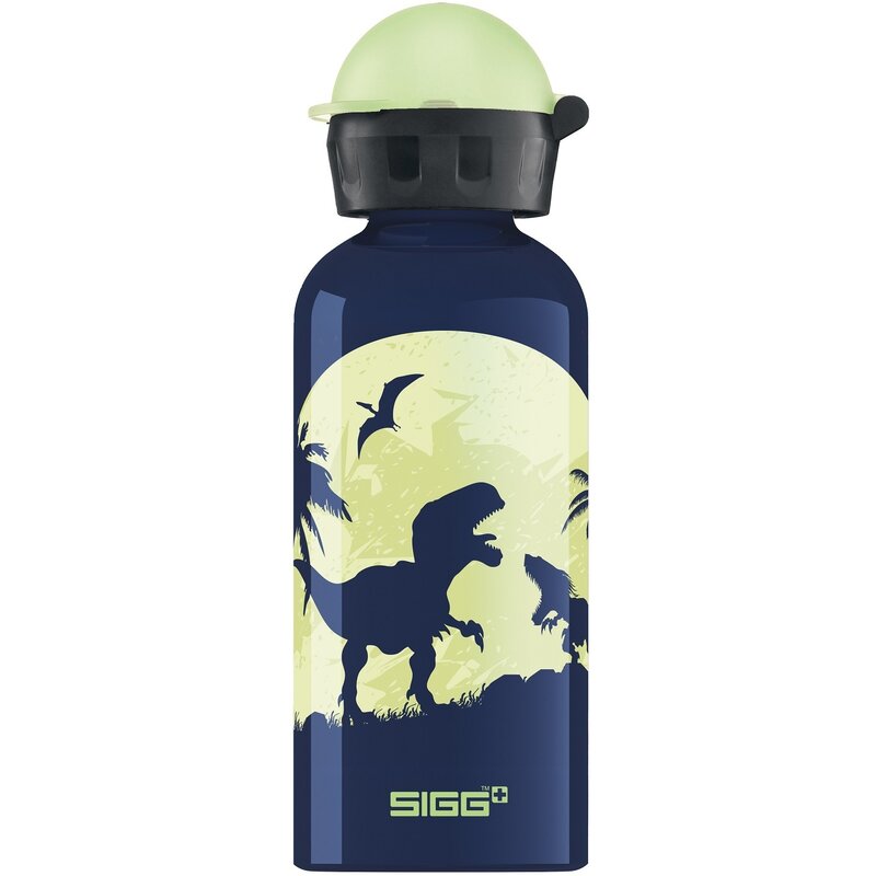 Sigg - bidon glow moon dinos 400 ml din aluminiu