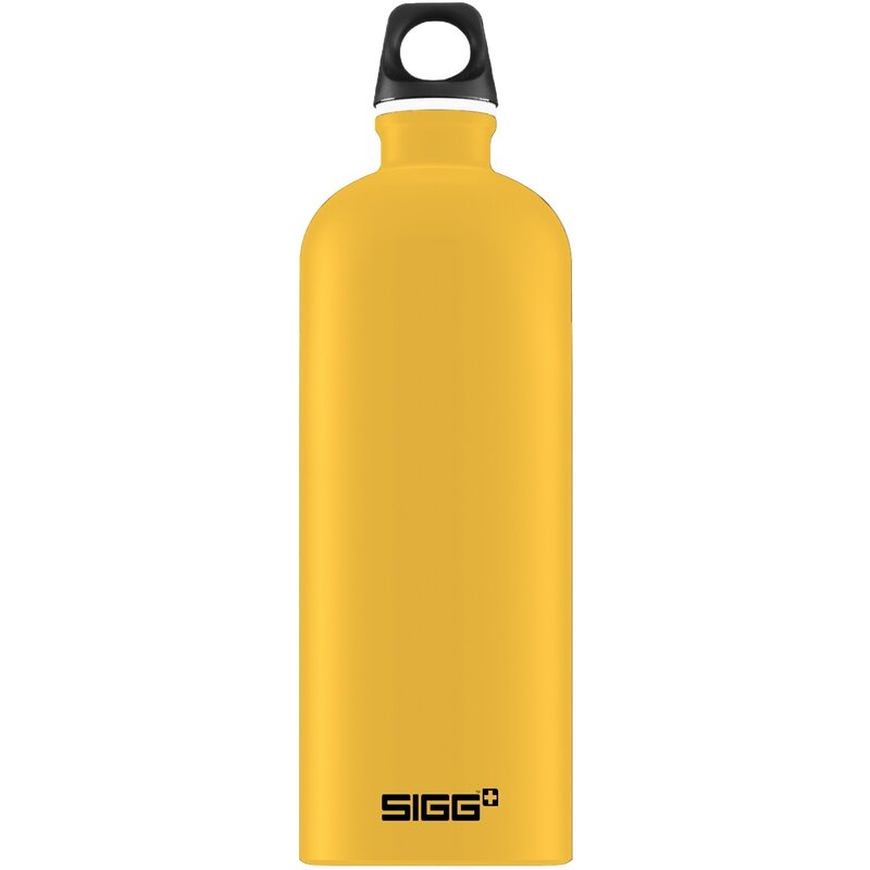 Sigg - bidon mustard touch 1000 ml traveller din aluminiu