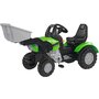 Simba - Tractor cu pedale John XL , Cu incarcator, Verde - 1