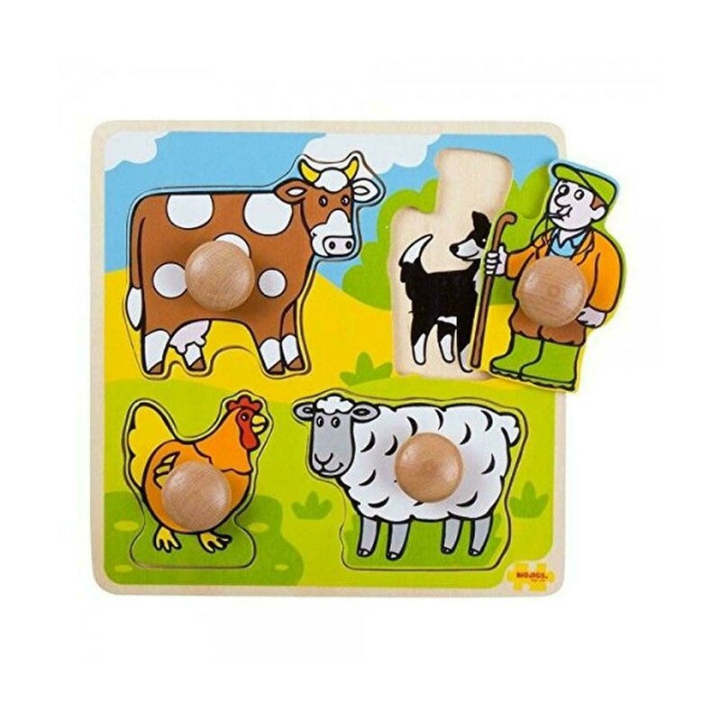 Primul meu puzzle – 4 animale domestice Jucarii & Cadouri