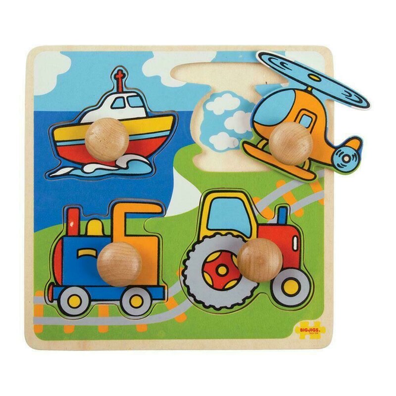 Primul meu puzzle - 4 mijloace de transport