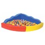 Bile colorate de 65 mm pentru piscina, set de 500 - 4