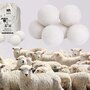 Bile pentru uscator, 6 bucati, din lana ecologica 100% din Noua Zeelanda - 3