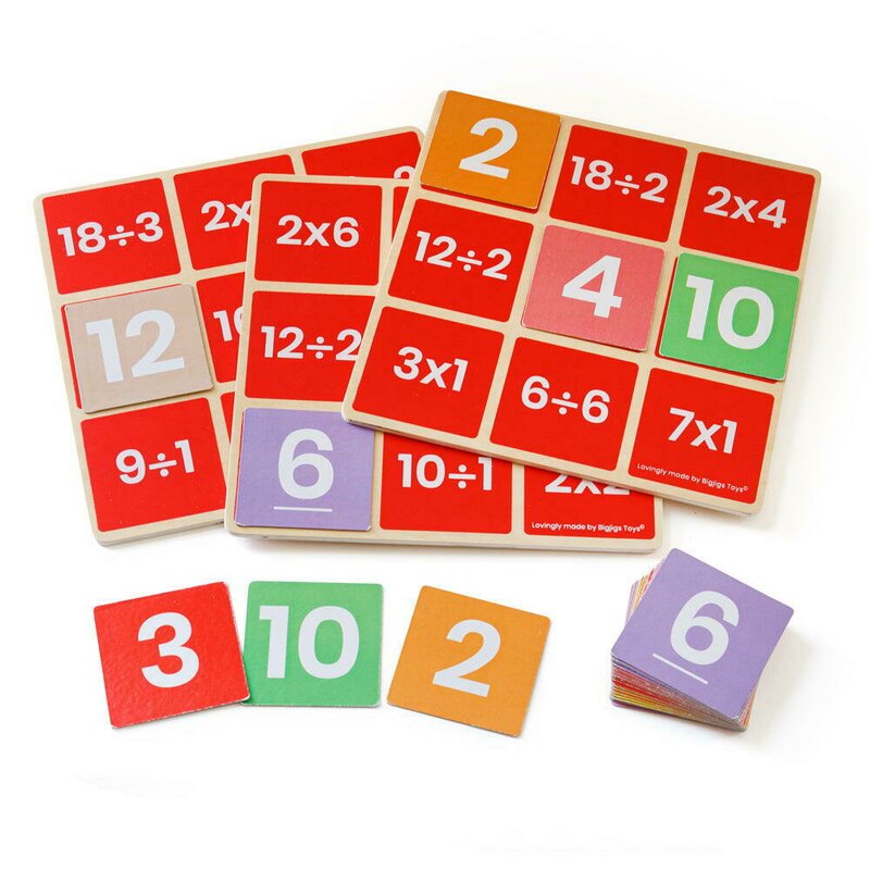 fise cu inmultiri si impartiri clasa 3 Bingo matematic - Inmultiri si impartiri