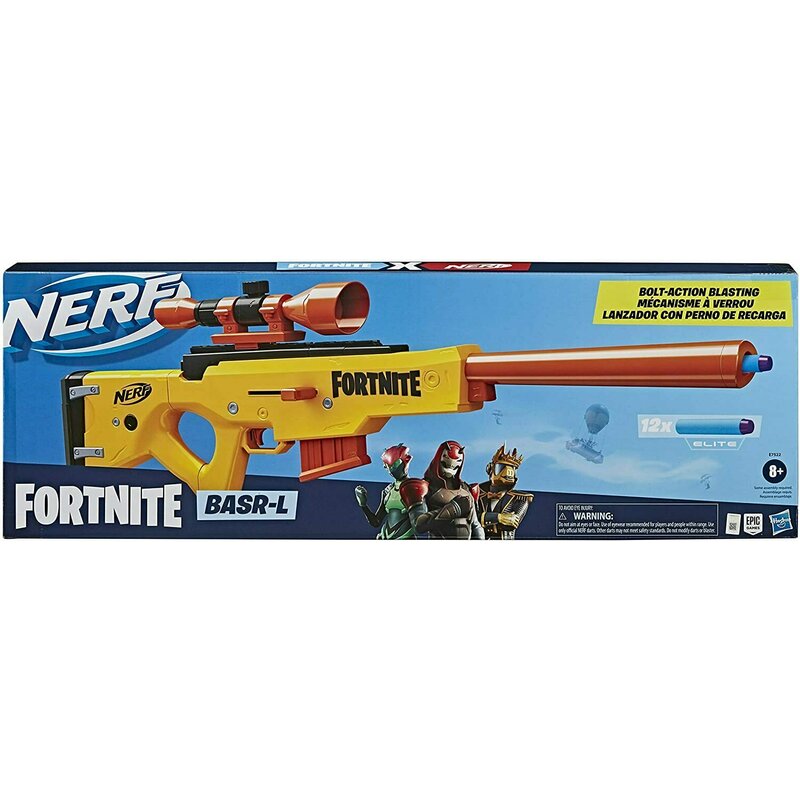 Hasbro - blaster nerf fortnite basr-l cu luneta