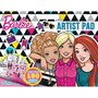 Bloc de colorat Barbie Artist Pad cu 150 stickere Alligator AB3331BAAR - 1