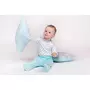 Bluza cu maneca lunga, New Baby, Cu capse, Marime 56, Din bumbac 100%, Classic II Grey with stars - 2