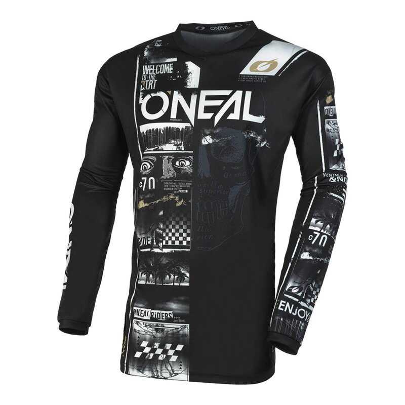 Bluza O'Neal Element Attack V.23 - M, Negru-Alb