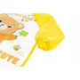 Baveta impermeabila, Bocioland, Cu maneci lungi, Dimensiune 40x35 cm, Teddy Bear - 2