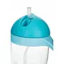 Cana de apa, Bocioland, Cu pai si manere, 300 ml, 6 luni+, Blue - 3
