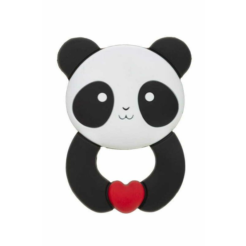 Bocioland - jucarie de dentitie din silicon, ursulet panda