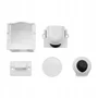 Set 4 protectii magnetice, Bocioland, Pentru mobilier, Cu banda adeziva, Alb - 1