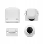 Set 4 protectii magnetice, Bocioland, Pentru mobilier, Cu banda adeziva, Alb - 2