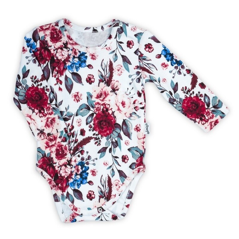 Nicol - body cu maneca lunga bumbac 100% (180097) colectia kate 2021 marimea 92