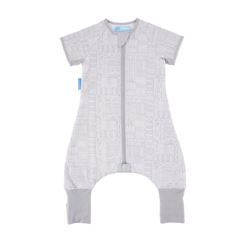 Gro - body pentru bebelusi, subtire, 24 - 36 luni, gri deschis