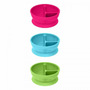 Bol de invatare compartimentat - Learning Bowl Divided - Green Sprouts - Pink - 2