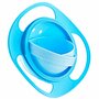 Bol multifunctional cu capac si rotire 360 grade BabyJem Amazing Bowl (Culoare: Bleu) - 6