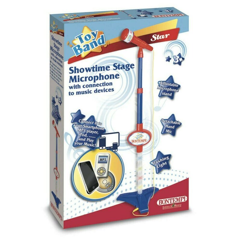 BONTEMPI MICROFON CU STATIV ALBASTRU Instrumente Muzicale